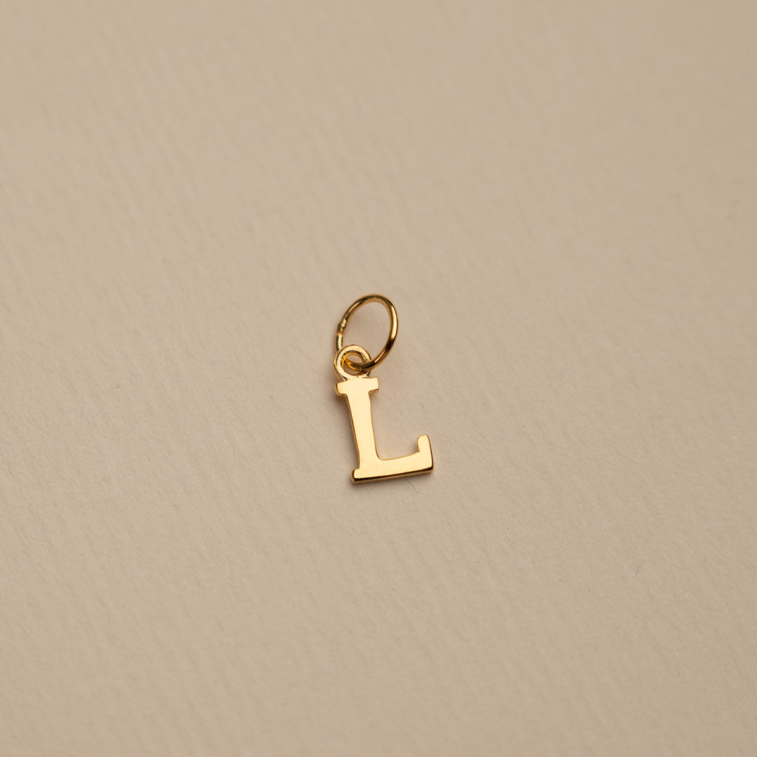 Sabrina - Pendentif Lettre en Or