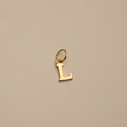 Sabrina - Pendentif Lettre en Or