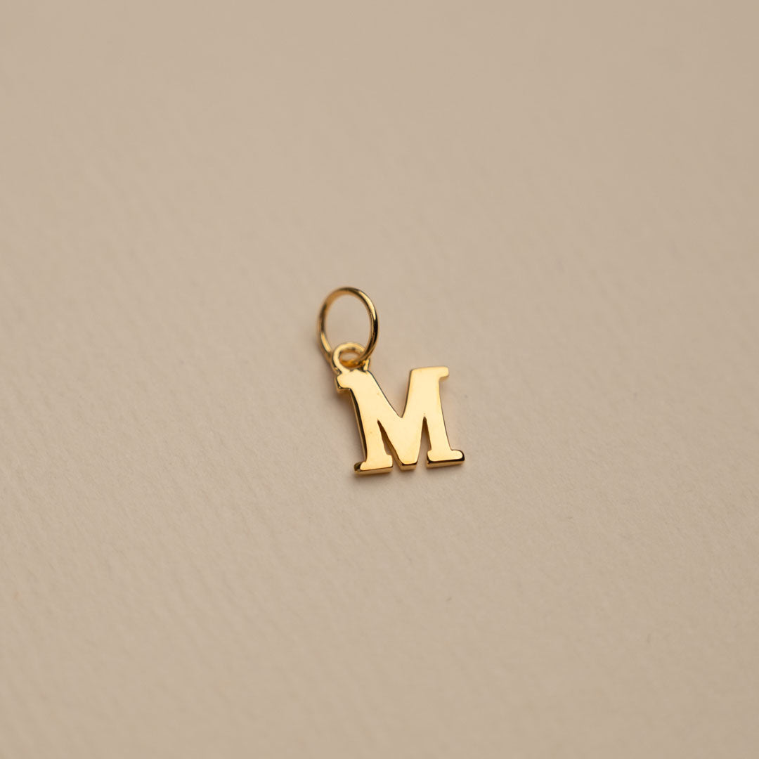 Sabrina - Pendentif Lettre en Or