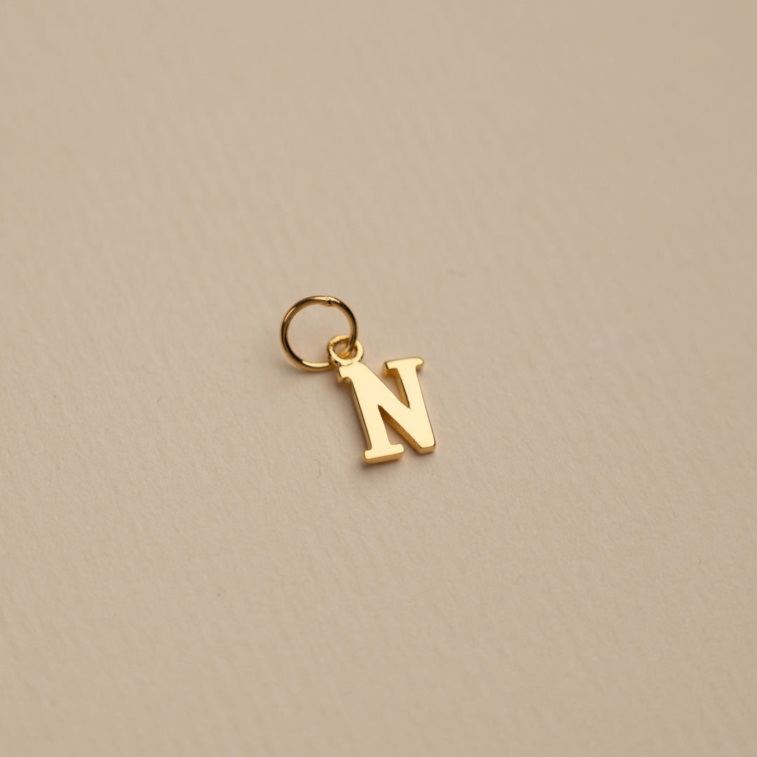 Sabrina - Pendentif Lettre en Or