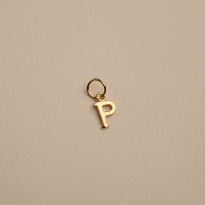 Sabrina - Pendentif Lettre en Or