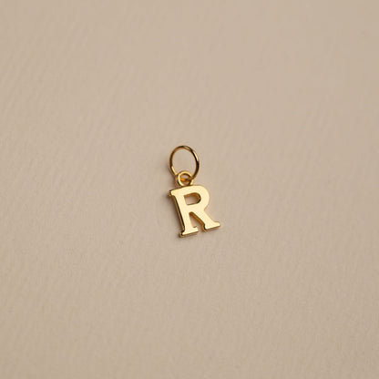 Sabrina - Pendentif Lettre en Or