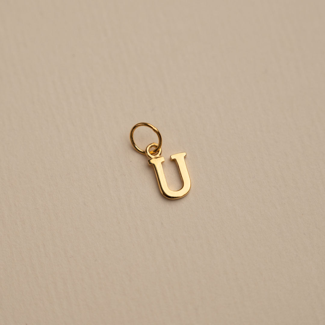 Sabrina - Pendentif Lettre en Or