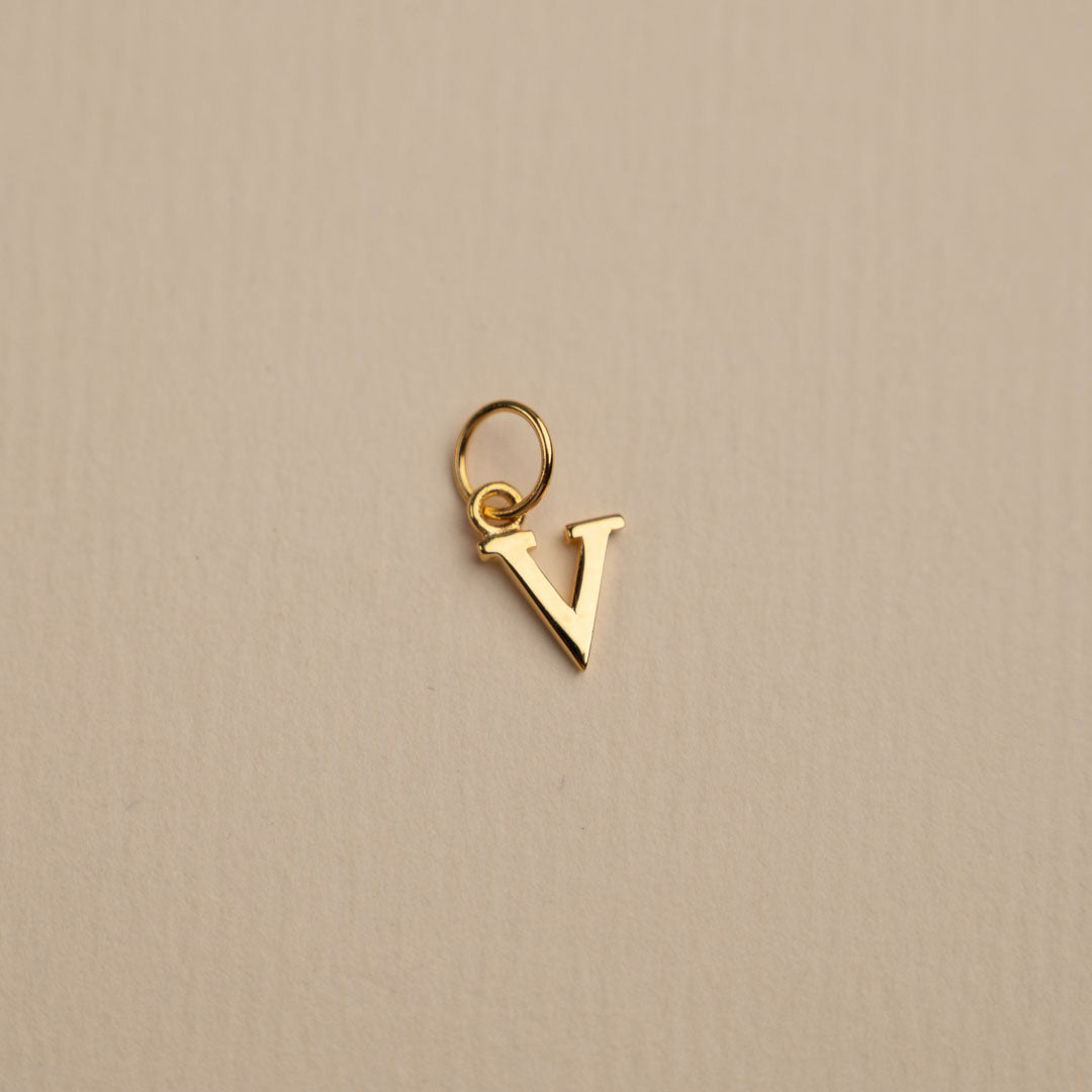 Sabrina - Pendentif Lettre en Or