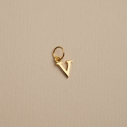 Sabrina - Pendentif Lettre en Or