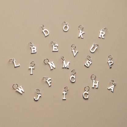 Nadia - Pendentif Lettre en Argent