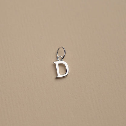 Nadia - Pendentif Lettre en Argent