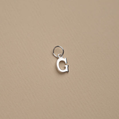 Nadia - Pendentif Lettre en Argent