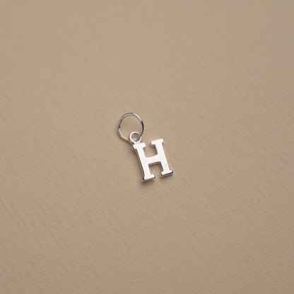 Nadia - Pendentif Lettre en Argent