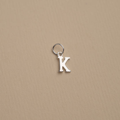 Nadia - Pendentif Lettre en Argent