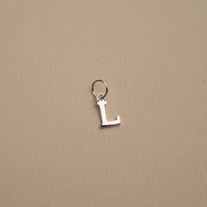 Nadia - Pendentif Lettre en Argent