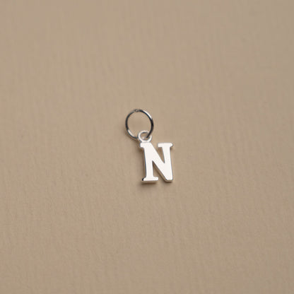 Nadia - Pendentif Lettre en Argent