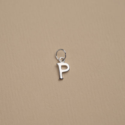 Nadia - Pendentif Lettre en Argent