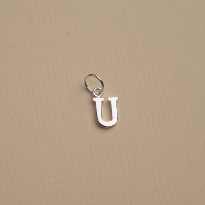 Nadia - Pendentif Lettre en Argent