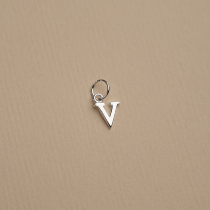 Nadia - Pendentif Lettre en Argent