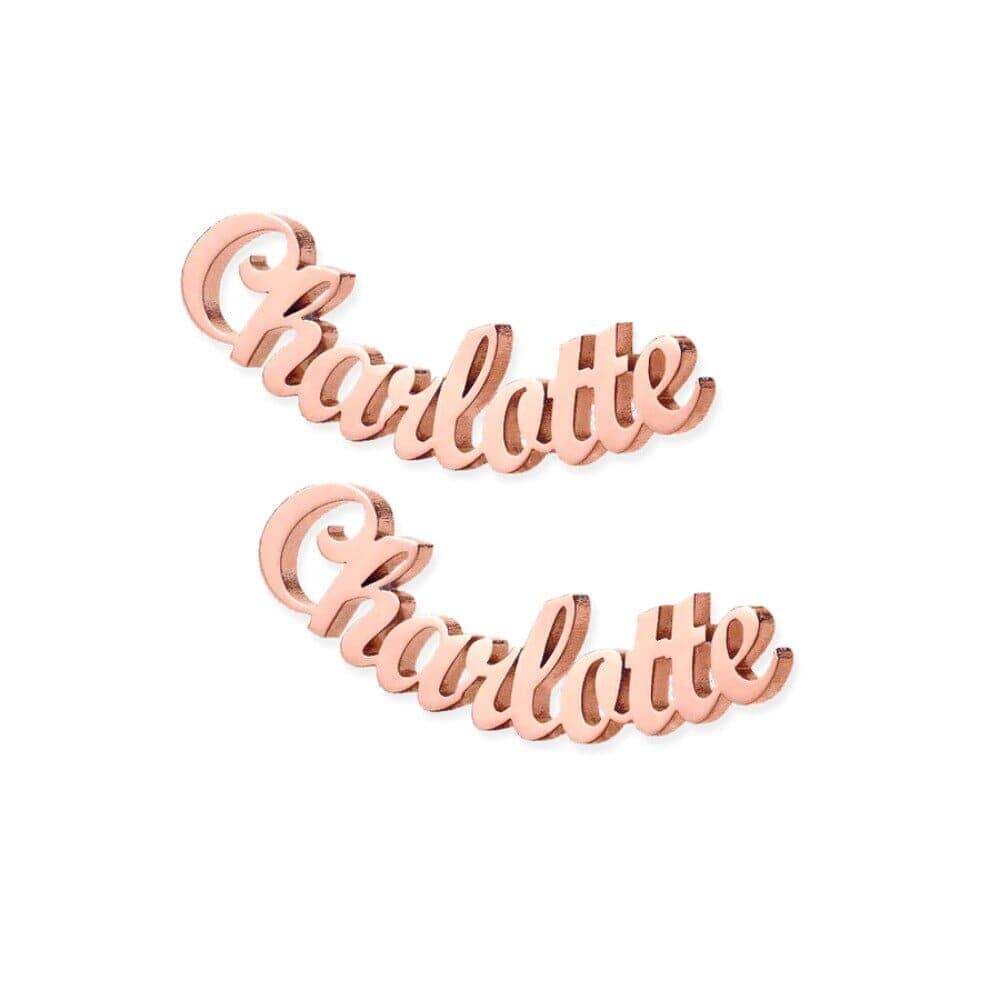 Shuvee – Boucles d’Oreilles Gravées Personnalisées