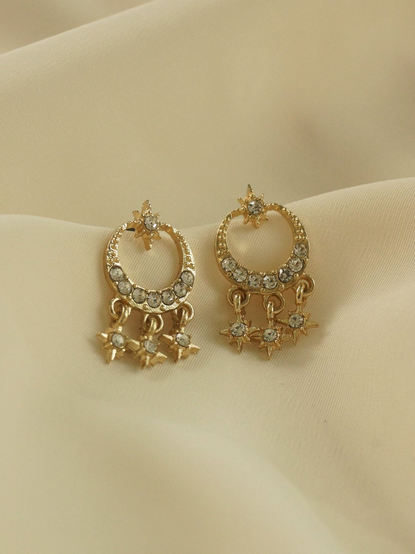 Jewel - Boucles d'oreilles scintillantes minuit