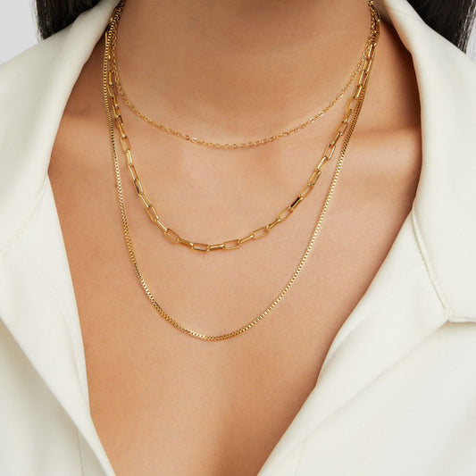 Miela – Collier à Chaînes Superposées