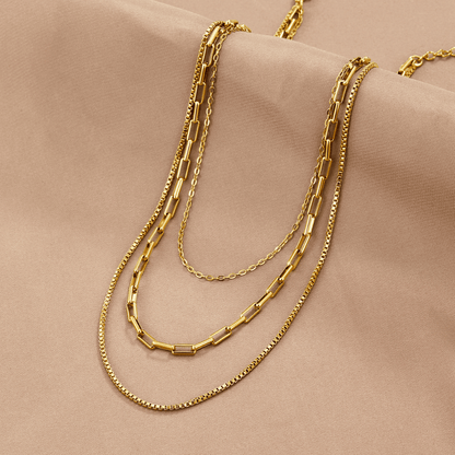 Miela – Collier à Chaînes Superposées