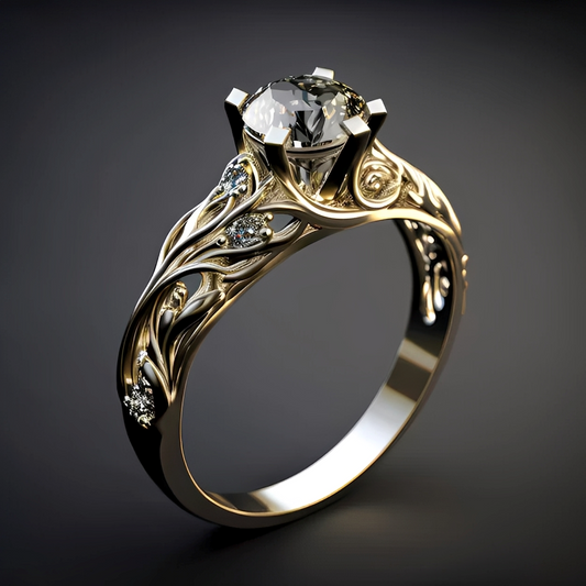 Alizee – Bague Élégante Exotique en Zirconium