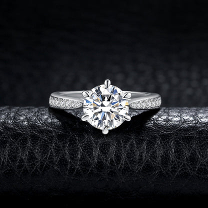 Brianna – Bague Classique Argent Élégance Pure