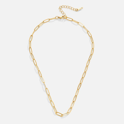 Mara – Collier Chaîne Trombone Doré