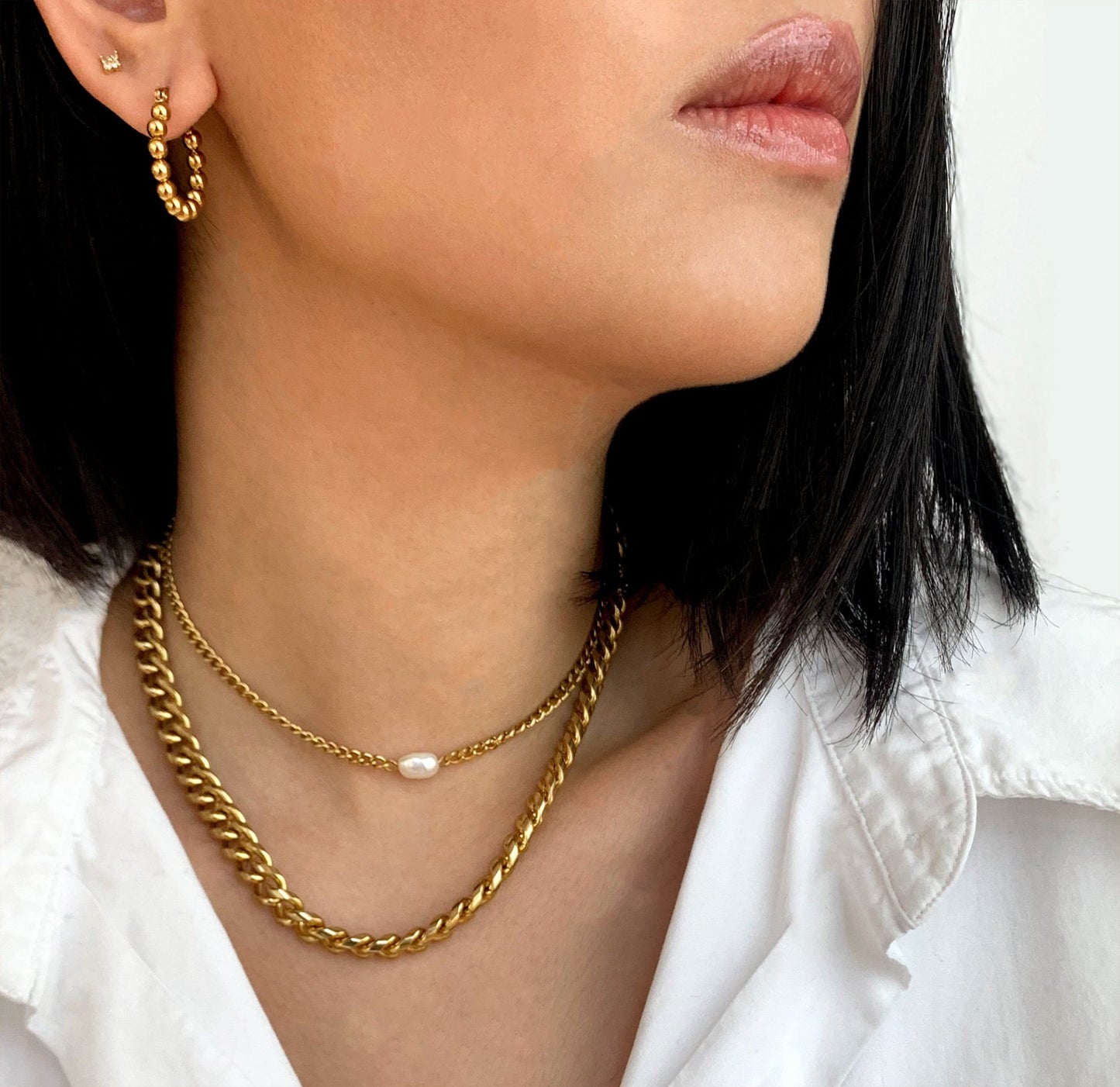 Sophie – Collier Fait Main avec Perles d'Eau Douce