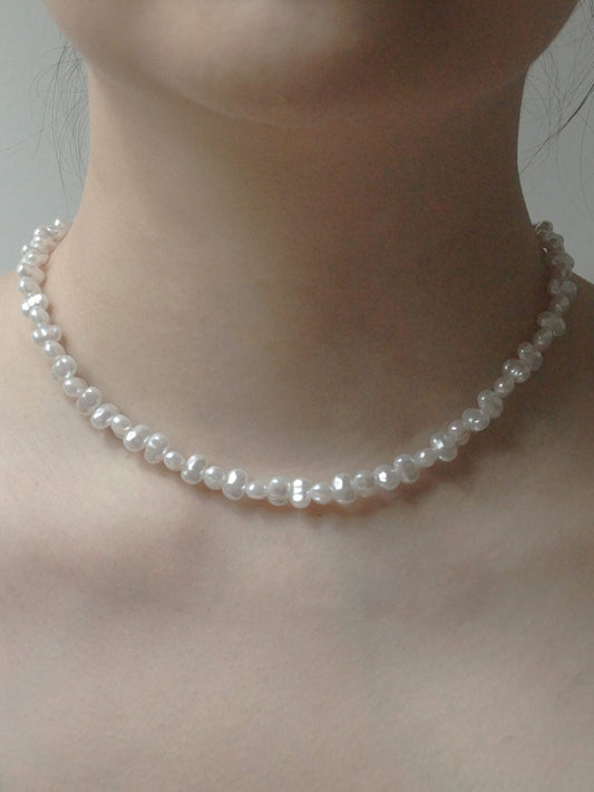 Stella - Collier de perles en grappe