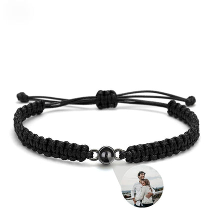 Lunara – Bracelet Photo Personnalisé avec Projection
