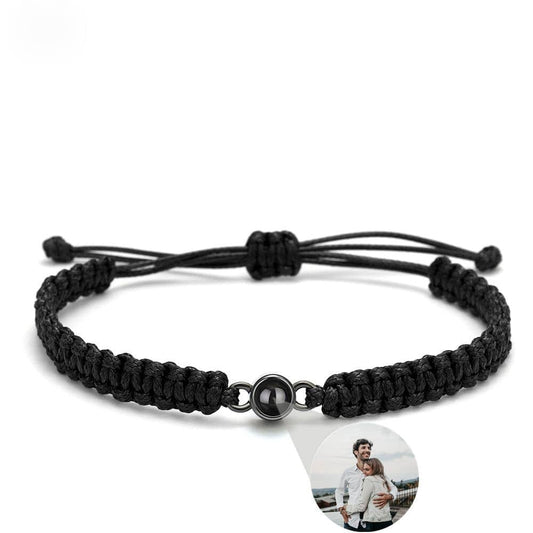 Lunara – Bracelet Photo Personnalisé avec Projection