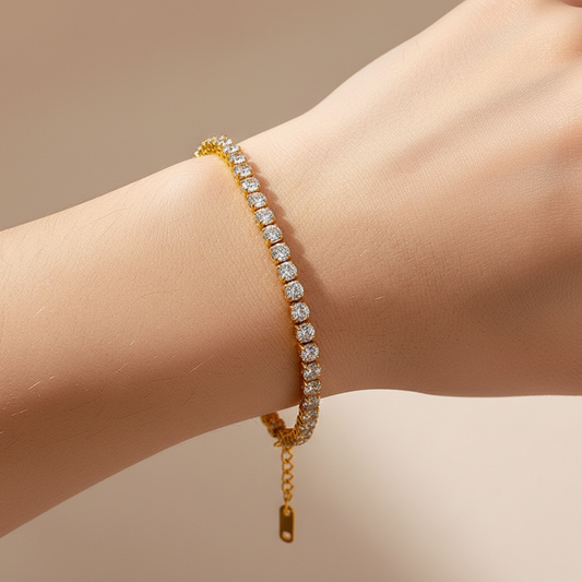 Ariana – Bracelet intégralement serti de diamants