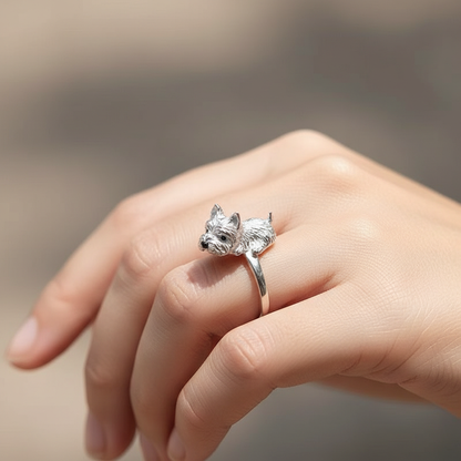 Koko – Bague Chiot Dessin Animé Créative