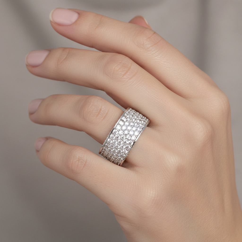 Tally – Bague avec Zircon Incrusté