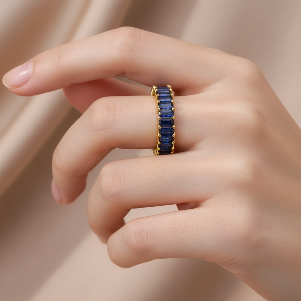 Kristal – Bague Gemme Élégante