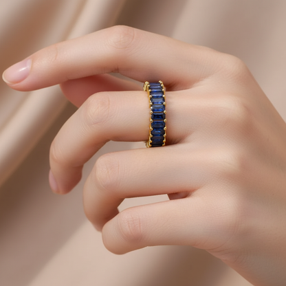 Kristal – Bague Gemme Élégante