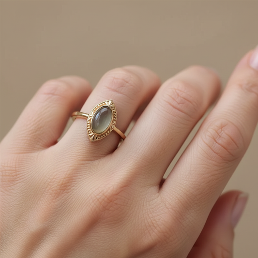 Azareth – Bague Bastion Zircon Brillant
