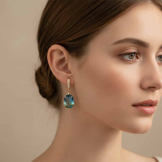 Hannah – Boucles d'Oreilles Bijou Ombre