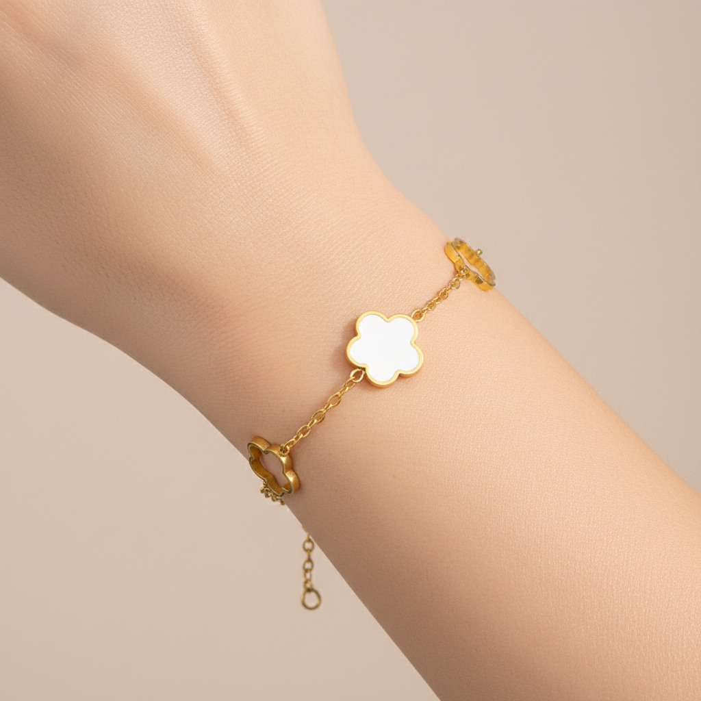 Melanie – Bracelet Plaqué Or Luxe