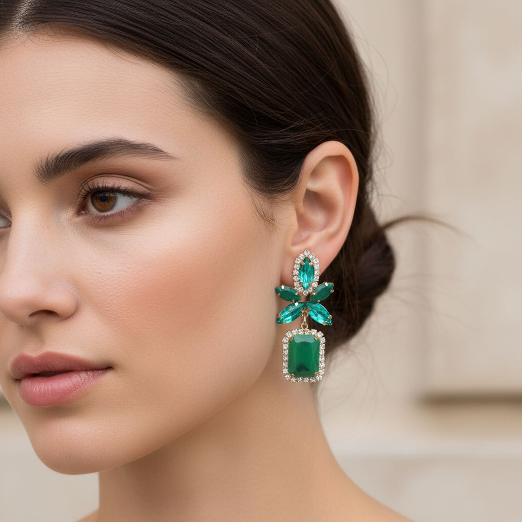 Analucia – Boucles d'oreilles Bijou Statement