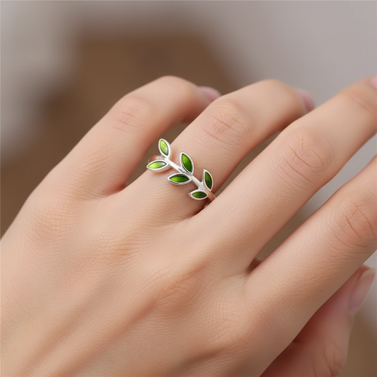 Iris – Bague en Argent Sterling