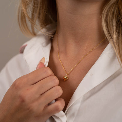 Lamia - Collier Cœur d'or