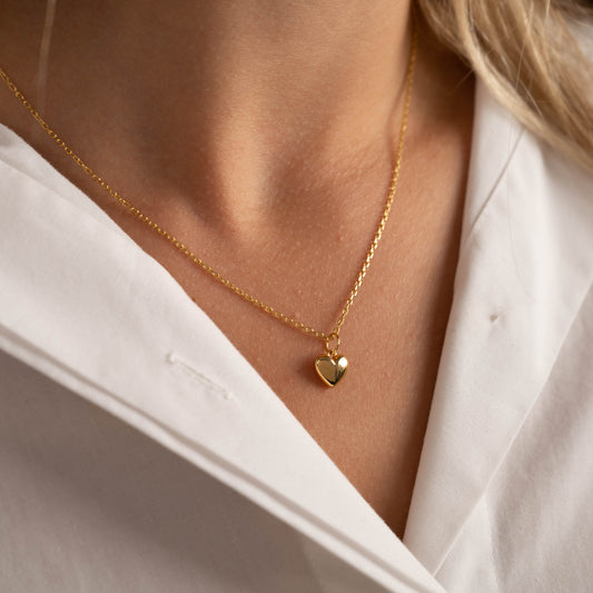 Lamia - Collier Cœur d'or