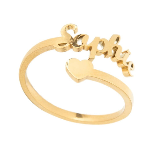 Elena – Bague Gravée avec Prénom