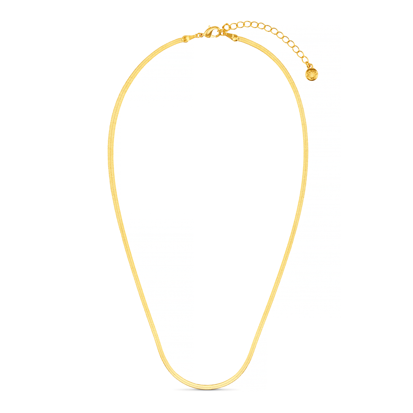 Sélia – Collier Chaîne Serpent Plate