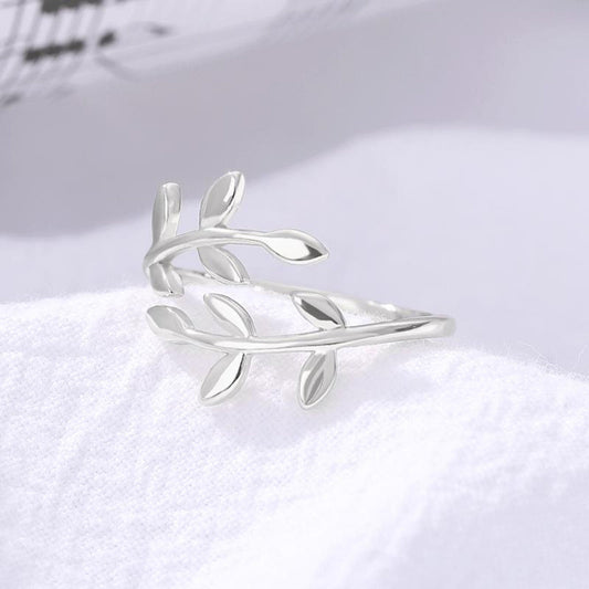 Jordin - Bague avec Petites Feuilles