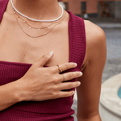 Solenne – Bague Solstice Dorée