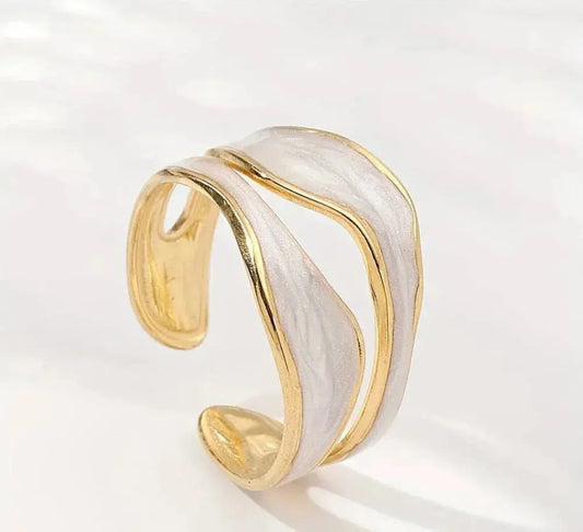 Niana – Bague Vintage en Or Blanc