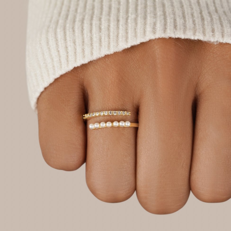 Nerie – Collier Chaîne Doré à Perles